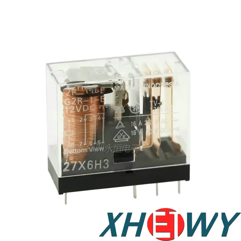 G2R-1-E-12VDC G2R-1-E-24VDC 5-pin 8-pin 6-pin 16A power relay G2R-1-12VDC G2R-1-24VDC G2R-1A-E-12VDC G2R-2-5VDC G2R-2-24VDC