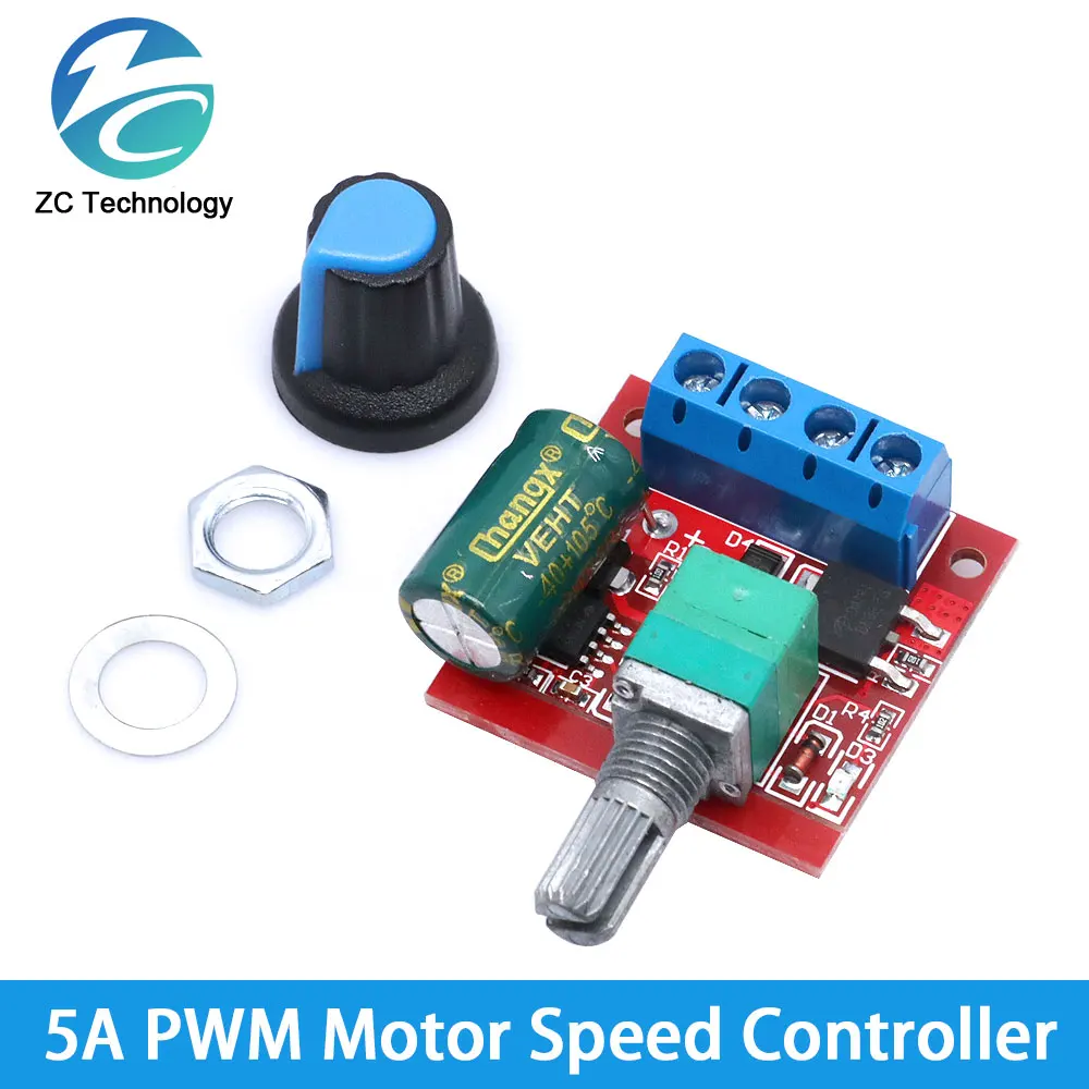 DC 1.8V-35V 2A 3A 5A 10A 30W 80W 90W PWM Motor Speed Controller Low Voltage Motor Speed Controller PWM Adjustable Drive Module image 3