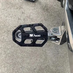 For honda NX500 NX400 NX 500 400 2023 2024 2025 Motorcycle Accessible Foot Pegs CB 500X Front Footpegs Footrests Pedal Enlarger