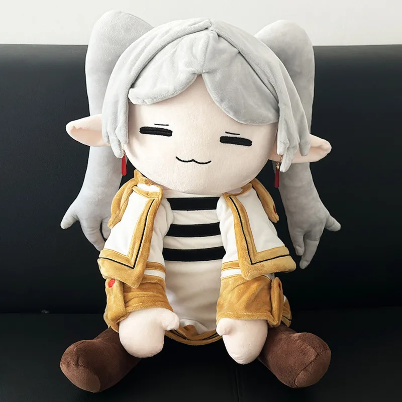 75cm Big size Frieren Beyond Journey'S End Plush Frieren Fern Plushie Cute Cartoon Anime Figure Doll Soft Stuffed Periphery To