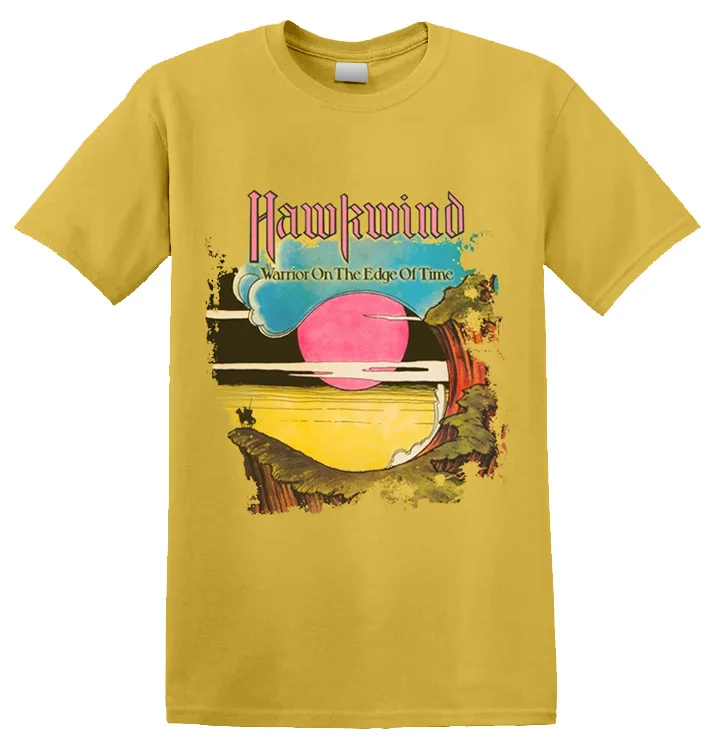 

HAWKWIND - 'Warrior On The Of Time' T-Shirt Tees High Quality 100%Cotton Short Sleeve