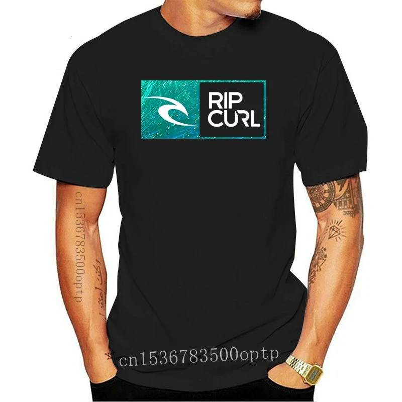 New Rip Tee Curl Men‘S M Tee T-Shirt Short Sleeve White Hawaii Hi Finley Watu Nwt Unisex Size S-3Xl