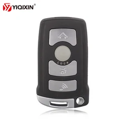 YIQIXIN 4 Button Remote Car Key Shell Fob Case For BMW 3 5 6 7-Series E90 E91 E92 E60 E65 E66 E67 745i X1 X3 X4 X5 X6 Smart Key