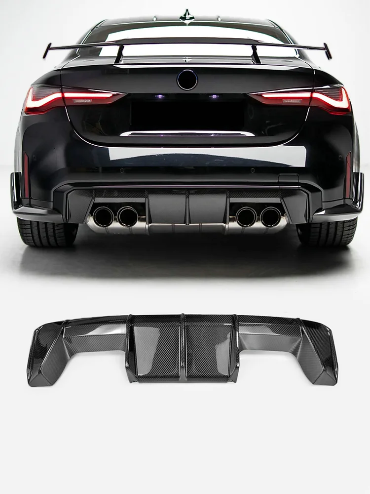 

Для BMW M3 G80 седан/M4 G82 Coupe предварительно окрашенный карбоновый задний диффузор (тип MP/тип R)