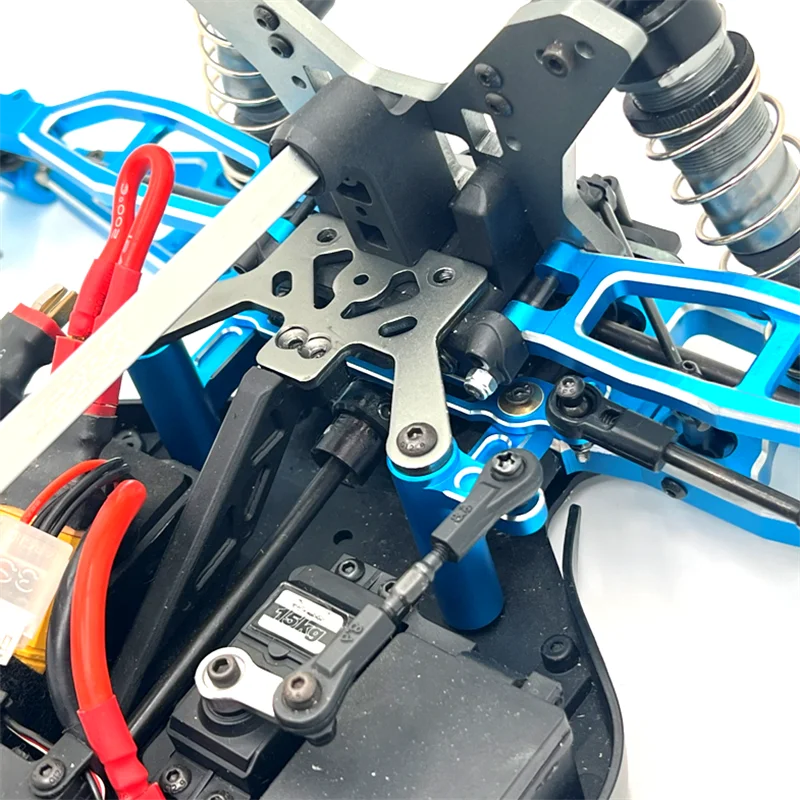 التحكم عن بعد اكسسوارات السيارات ترقية المعادن مكونات التوجيه صالح ل FS 1/8 خزان أسماك القرش الفهد الذرة ليوبارد الرعد #6