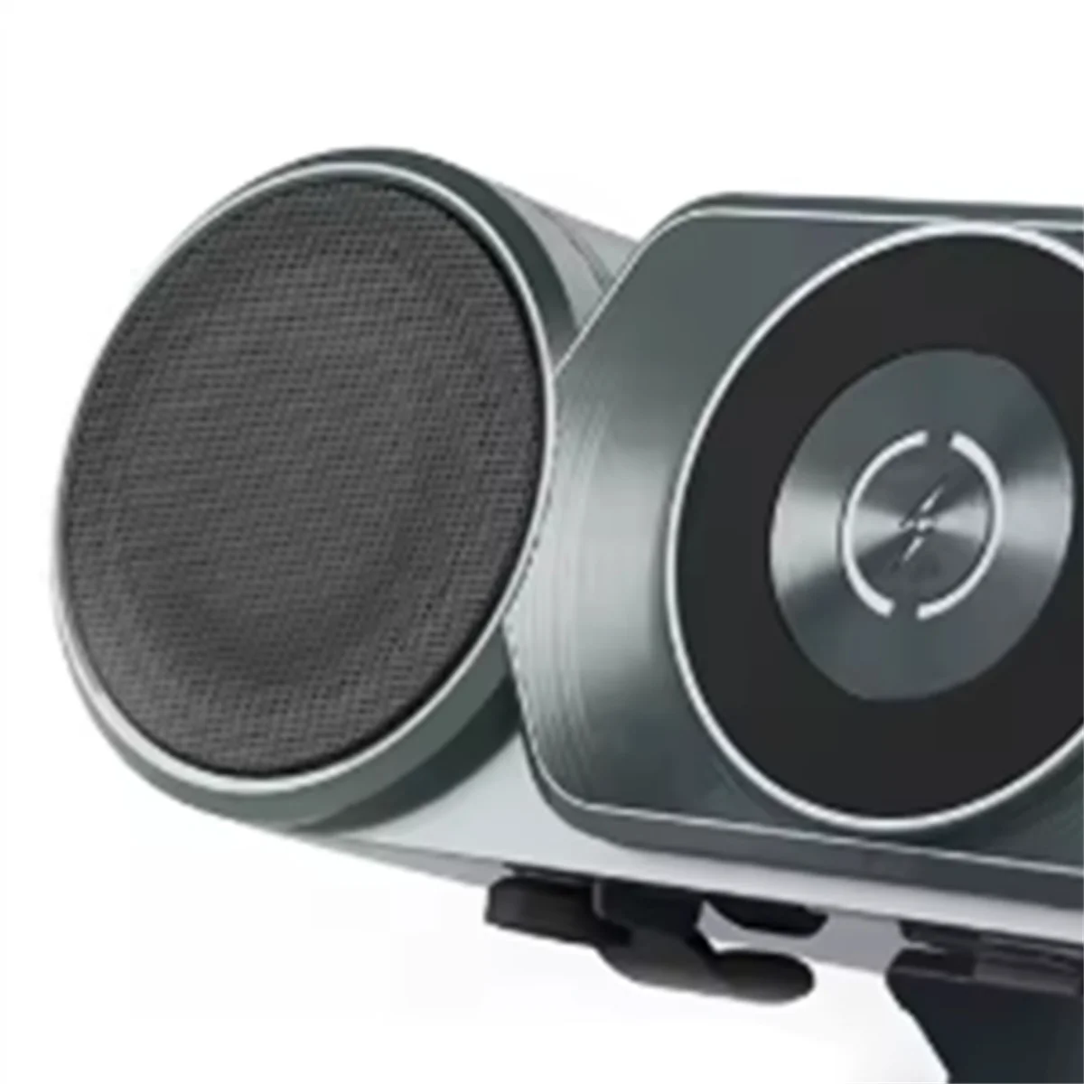 Áudio Bluetooth sem fio Carregamento sem fio Alto-falante Bluetooth Rádio FM TF AUX USB