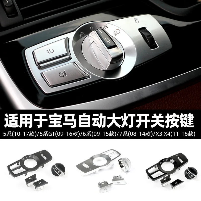 

For BMW 5 Series 6 Series 7 Series X3 X4 Headlight Switch Knob Panel Light Control Button Fog Lamp Auto