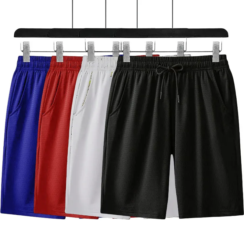 2025 NEW Fitness sports Shorts Man Summer Gyms Workout Male Breathable Mesh shorts Quick Dry Beach Short Pants men Sportswear image 6