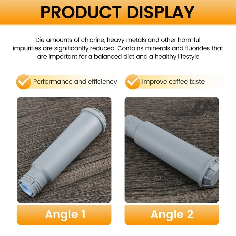 خراطيش تصفية المياه لماكينة القهوة عنصر الفاصل لـ / F088 F088 01/ TCZ60003 /// TCZ6003