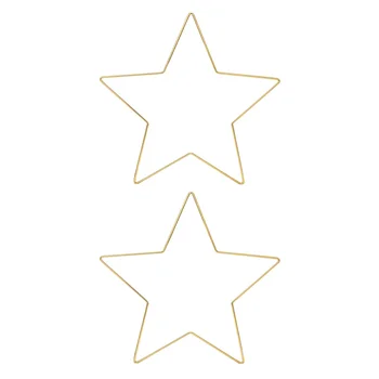 공예품용 오각형 와이어 고리, 별 모양 마크라메 반지, 옐로우 골드 다리미 화환 프레임, DIY, 2 개 Best5 공예품용 오각형 와이어 고리, 별 모양 마크라메 반지, 옐로우 골드 다리미 화환 프레임, DIY, 2 개 Best5