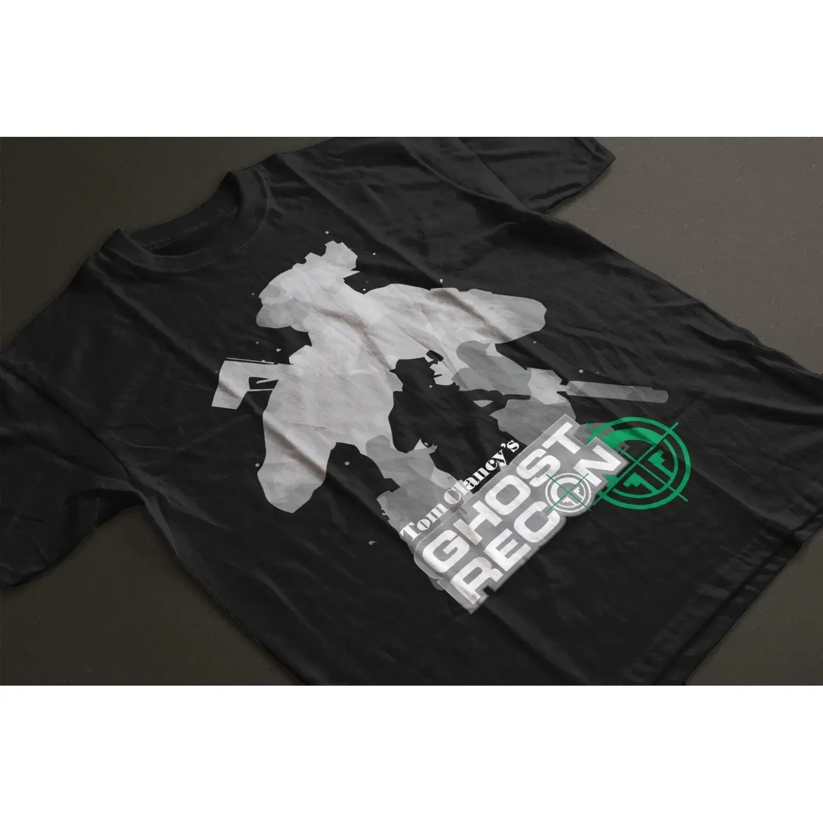 Vintage Ghost Recon Softstyle T Shirt Classic Retro Gamer Military vintage Washed designer clothes Stylish Casual Versatile
