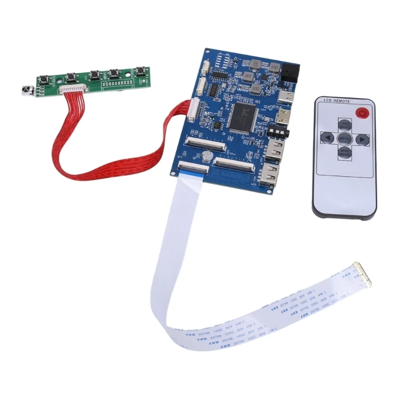 High-definition LVDS EDP LCD Display Driver Board Type-c Outputs