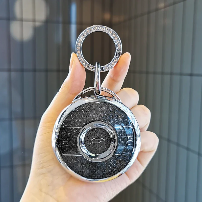 Suitable for Mercedes Benz Smart keycase smart Elf #1 smart Elf #3 Brabus pro car keycover keyshell keychain