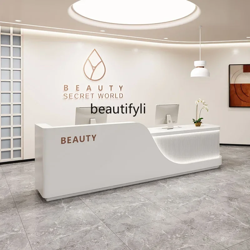 G8578 صالون تجميل عالي الجودة طلاء أمين الصندوق متجر الملابس النسائية عيادة الفم مطعم بار مكتب الاستقبال