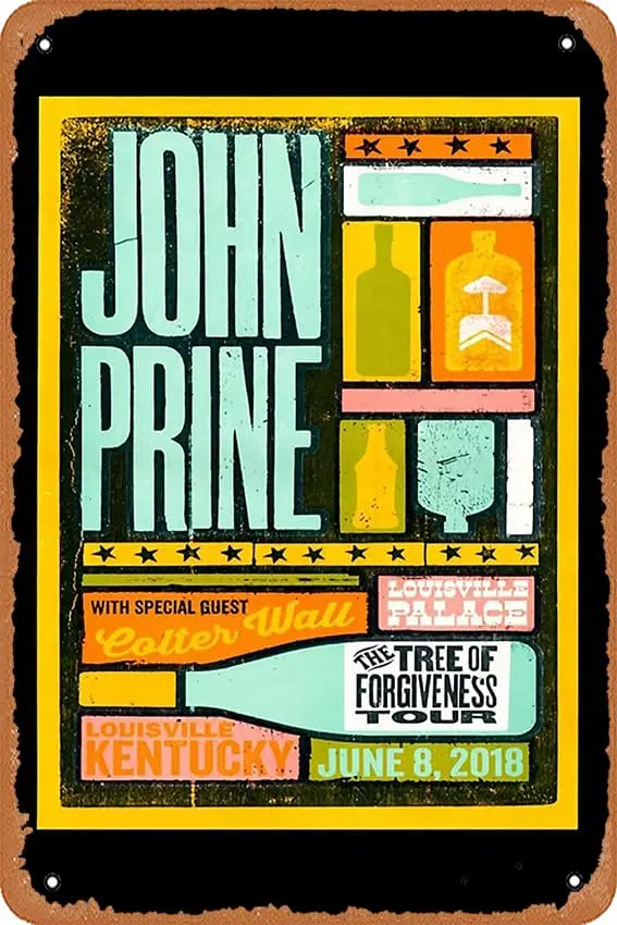 John Prine Country Music Singer Folk Music Singer Poster 12