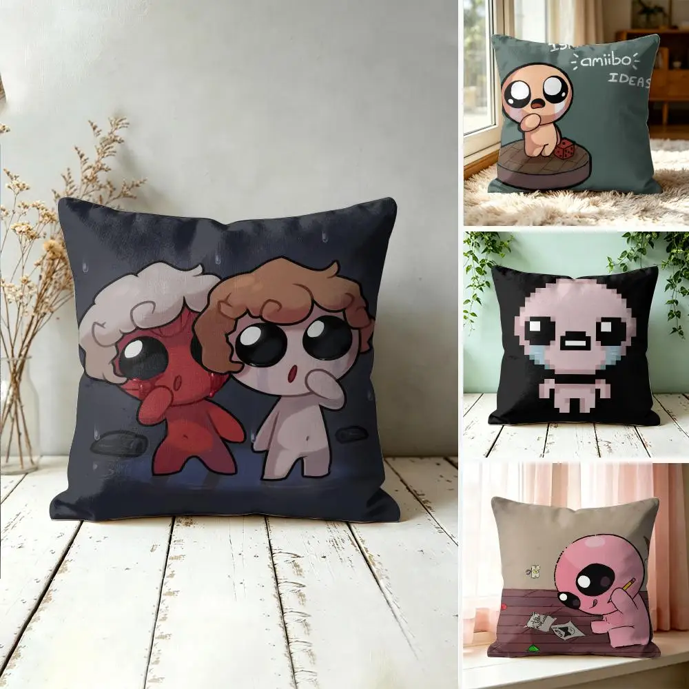 Game The B-Binding Of Isaac Cushion Cover Square Decorative Throw Pillow 40x40cm For Sofa Bedroom Living Room Home Decor