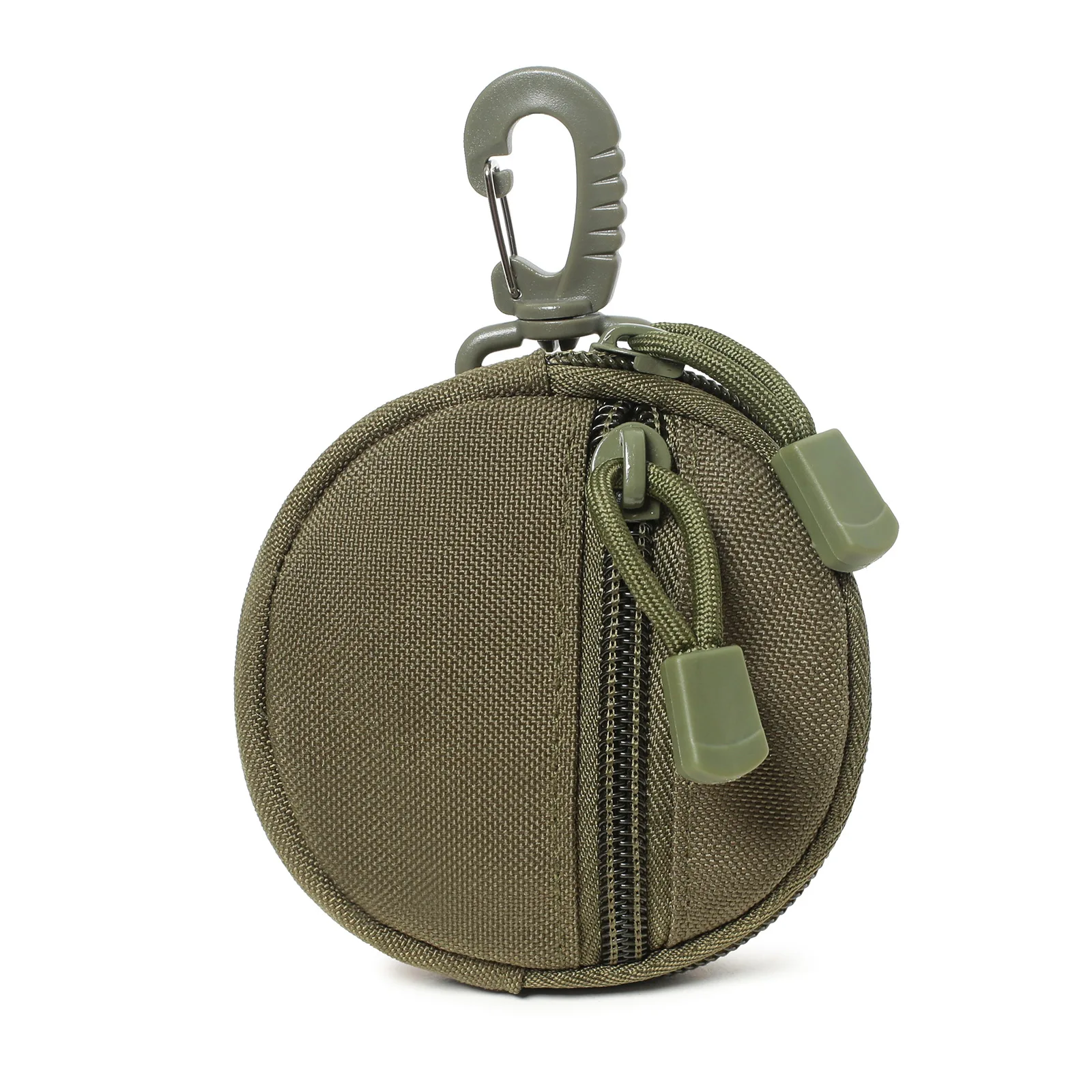 

New tactical outdoor small round key bag Portable waterproof coin purse headphone protection bag EDC small hanging bag