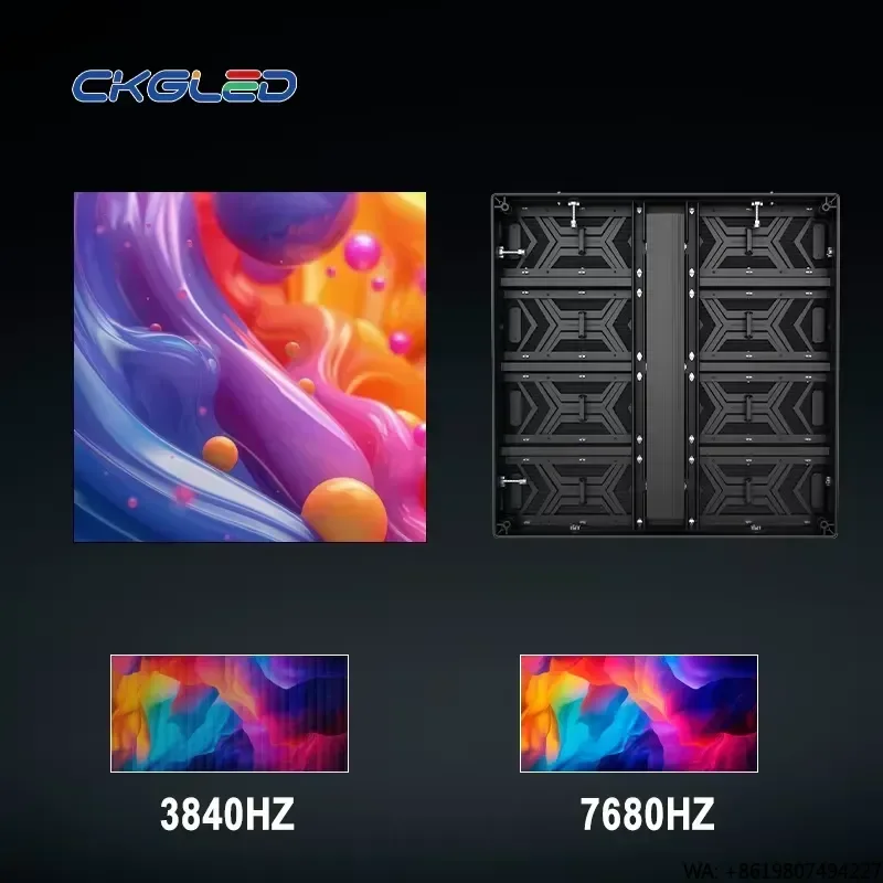 for 7680Hz High Refresh Outdoor Fixed LED Screen P4.81 P10.4 IP65 Waterproof LED Outdoor Advertising Screen Panel