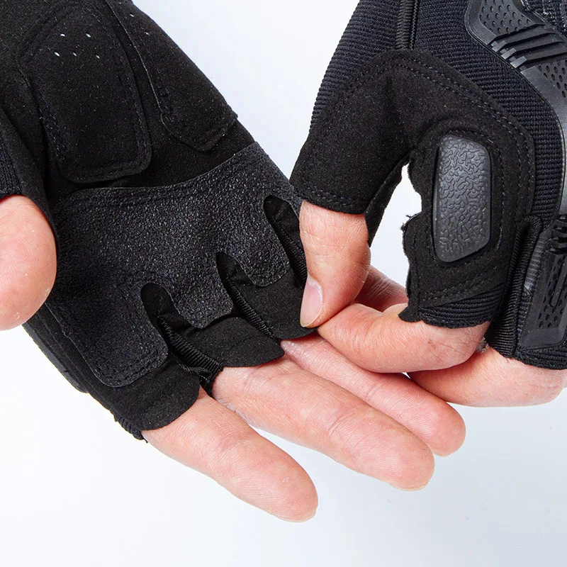 Men's Military Half-Finger Work Gloves - SEAL 4.0 Cut-Resistant Non-Slip Motorcycle Riding Training Sports Tactical Gloves view 3