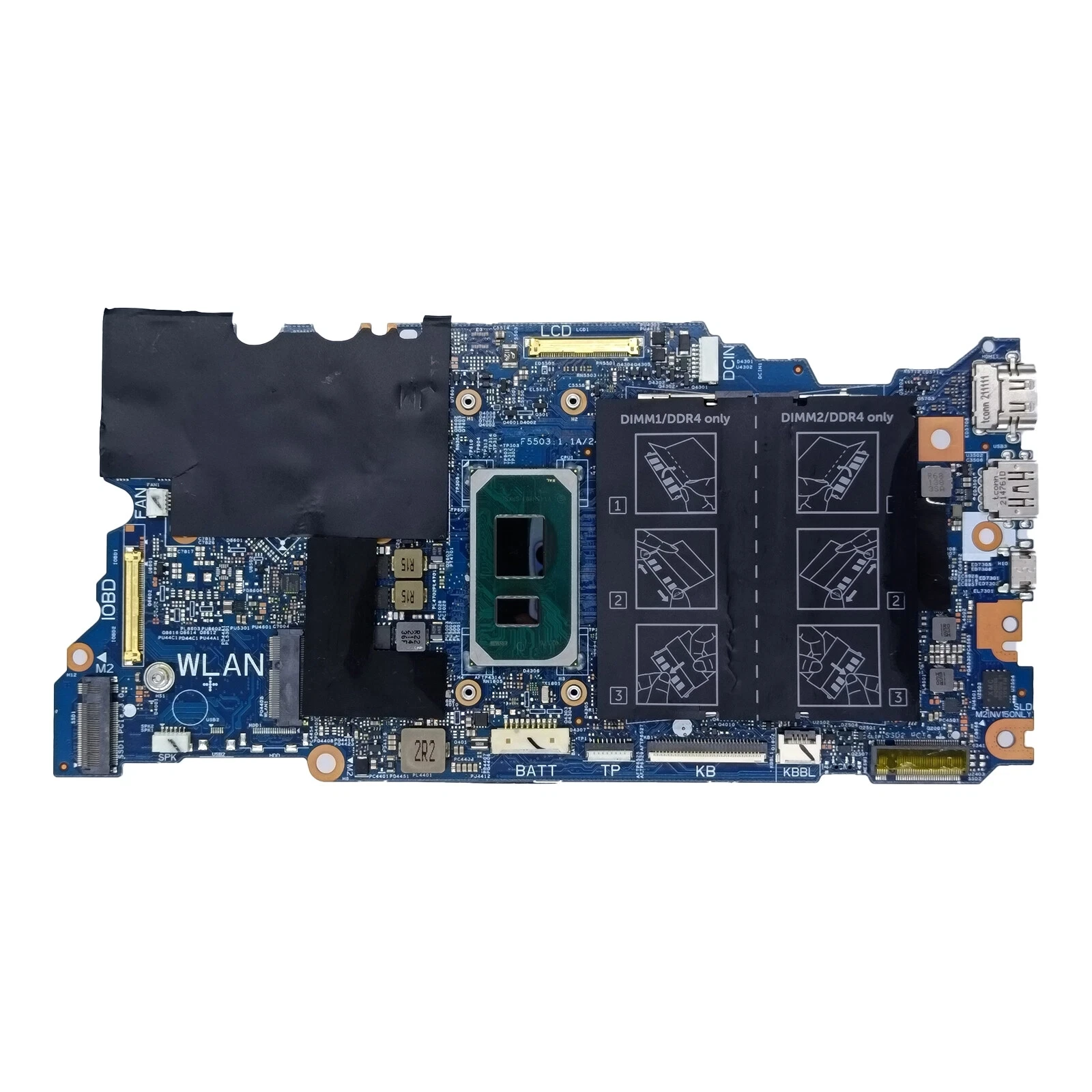

03F5YC для материнской платы Latitude 3420 3520 203070-1 SRK0B Celeron 6305