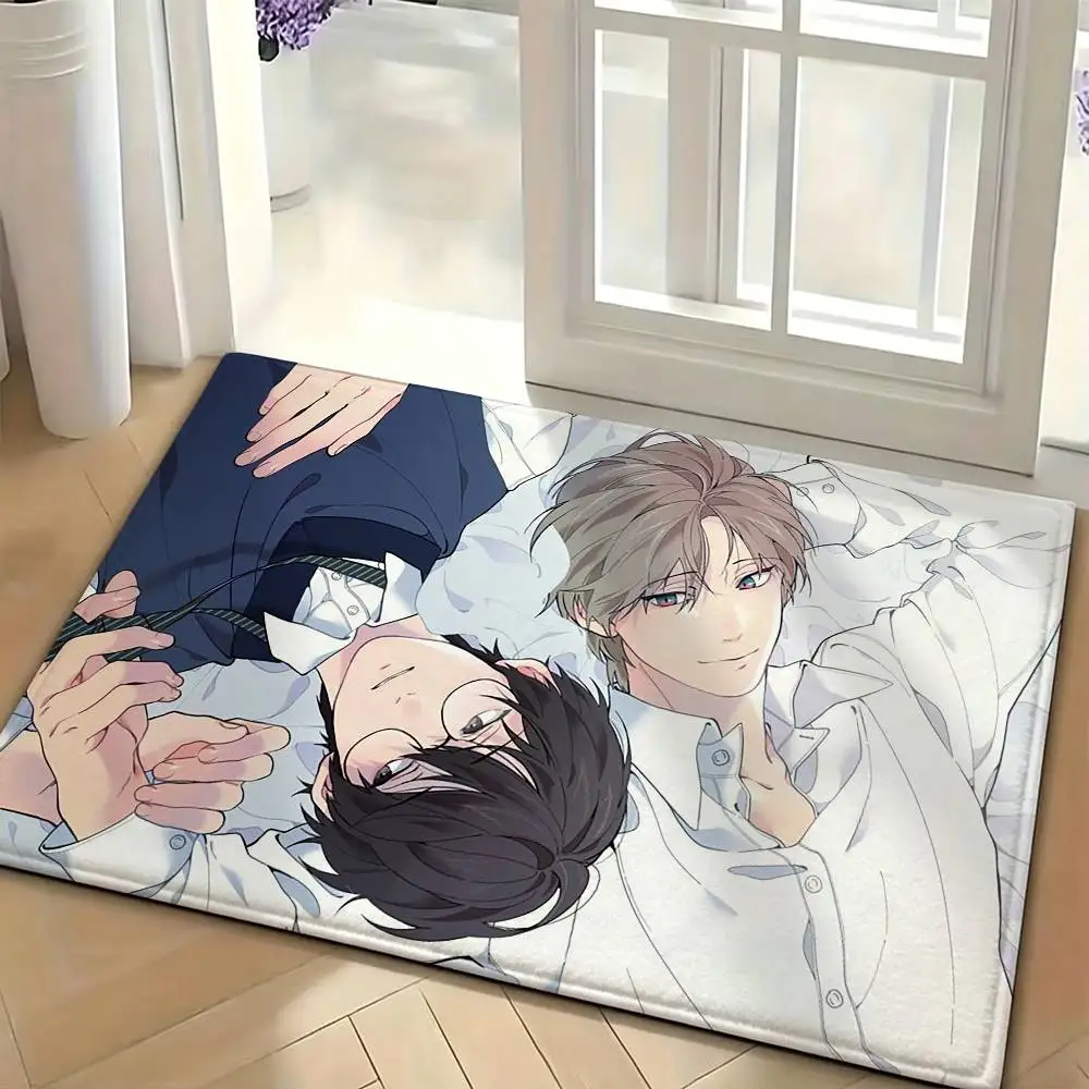 Manga L-Lost In The C-Cloud Bedroom Decor Carpet  for Living Room Thick Plush Study Floor Mat Home Fluffy Soft Rug