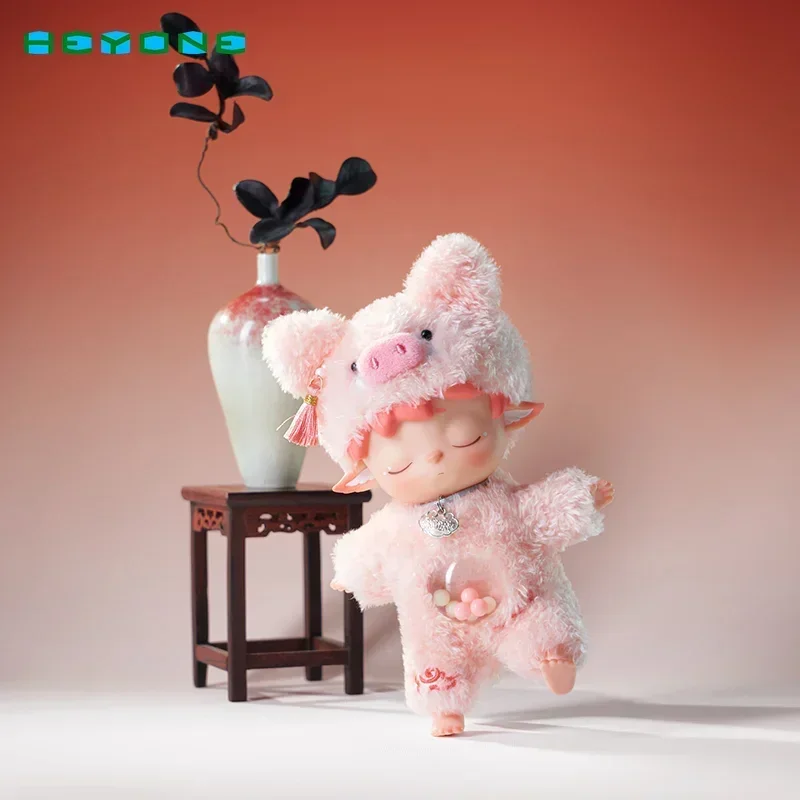 Heyone MIMI WuShi XiaoYaoGuai Serie Vinile Viso Cieco Box Guess Bag Giocattoli Originali Bambola Cute Anime Figura Ornamenti Per Il Desktop Regalo
