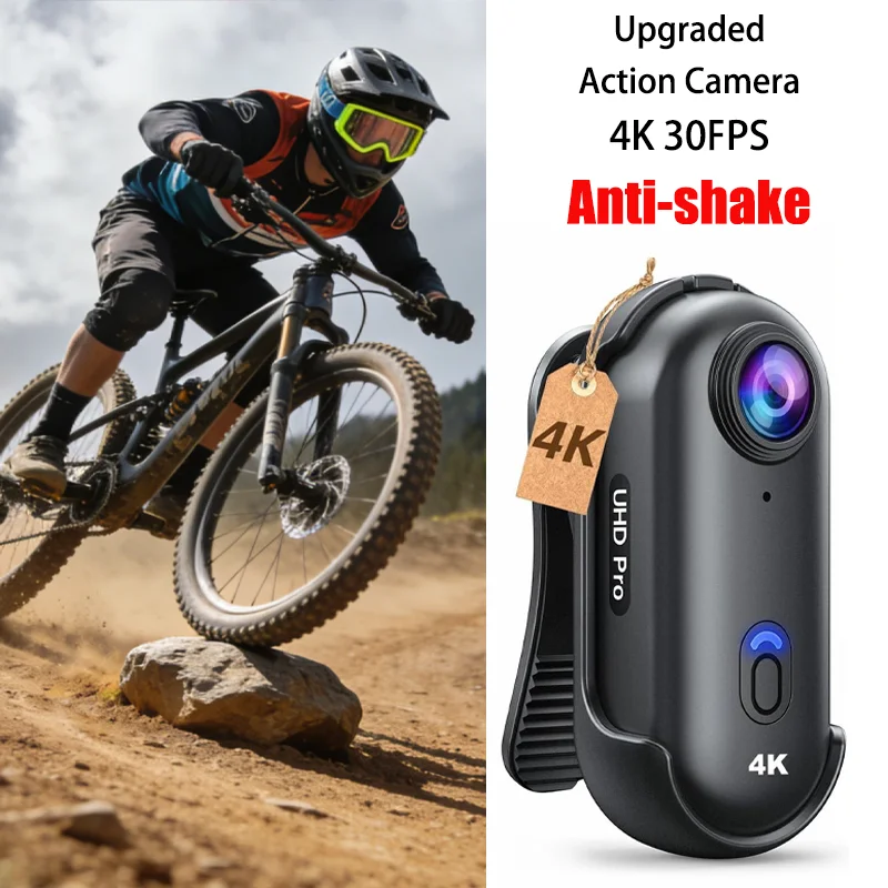 Cámara de Acción 4K Antivibración EIS