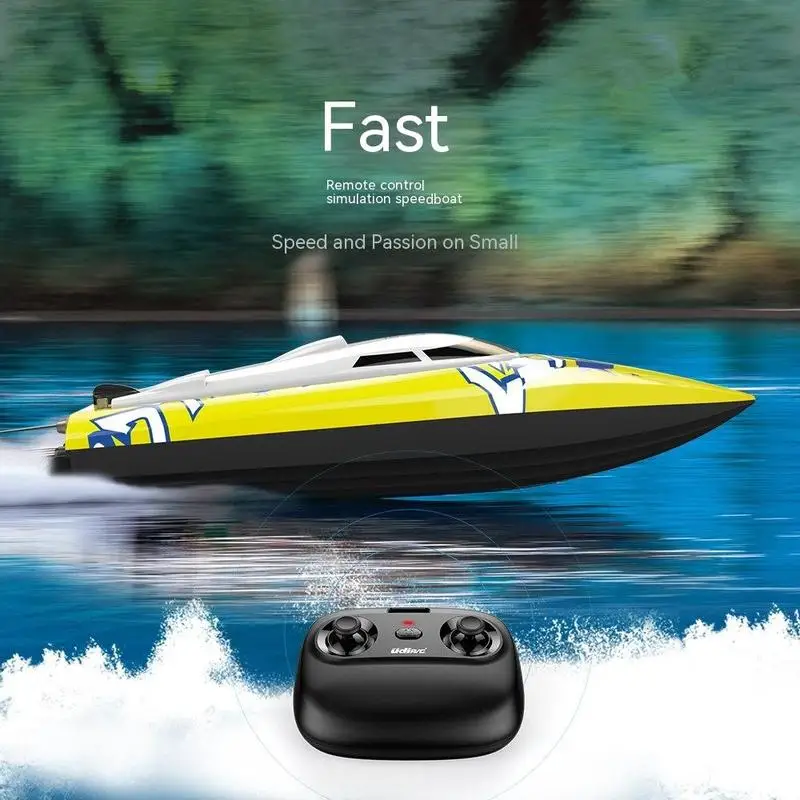 

Yudi Udi906 Remote Control Boat Waterproof Yacht High Speed Speedboat Rc Boat Boys Remote Control Electric Toy Boat