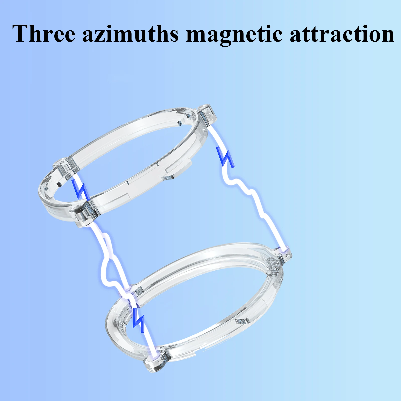 عدسات مغناطيسية مخصصة لـ Meta Quest 3 نظارات VR ، عدسة قصر النظر ، عدسة بعيدة النظر ، عدسة مضادة للأزرق مع ملحق إطار