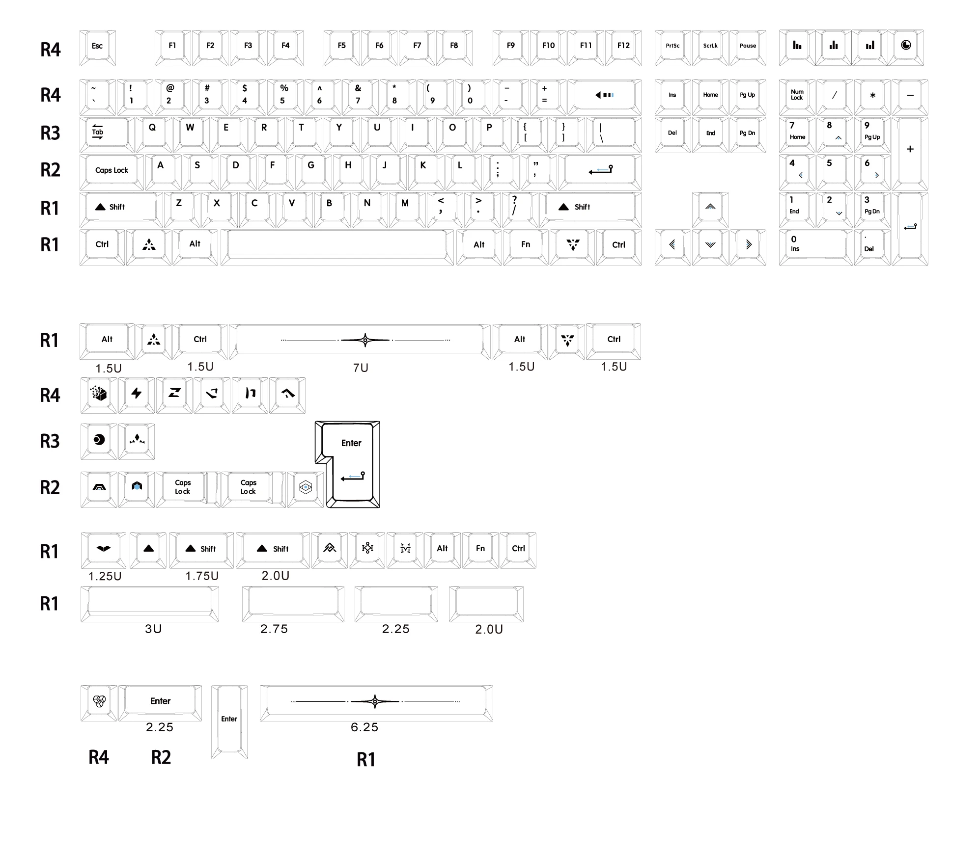 139 KeysPersonalized EnglishThemed PBT Sublimation For Mechanical KeyboardKeycaps 60 /68/75/84/87/96/ 98/104/108 CustomizableDIY