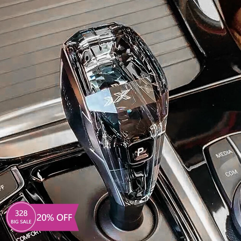 

Luxury Crystal Shift Knob Gear Lever for BMW 1 3 5 X6 Series G20 G2 G08 F25 F26 F15 F30 F35 2017-2021 Car Interior Accessories