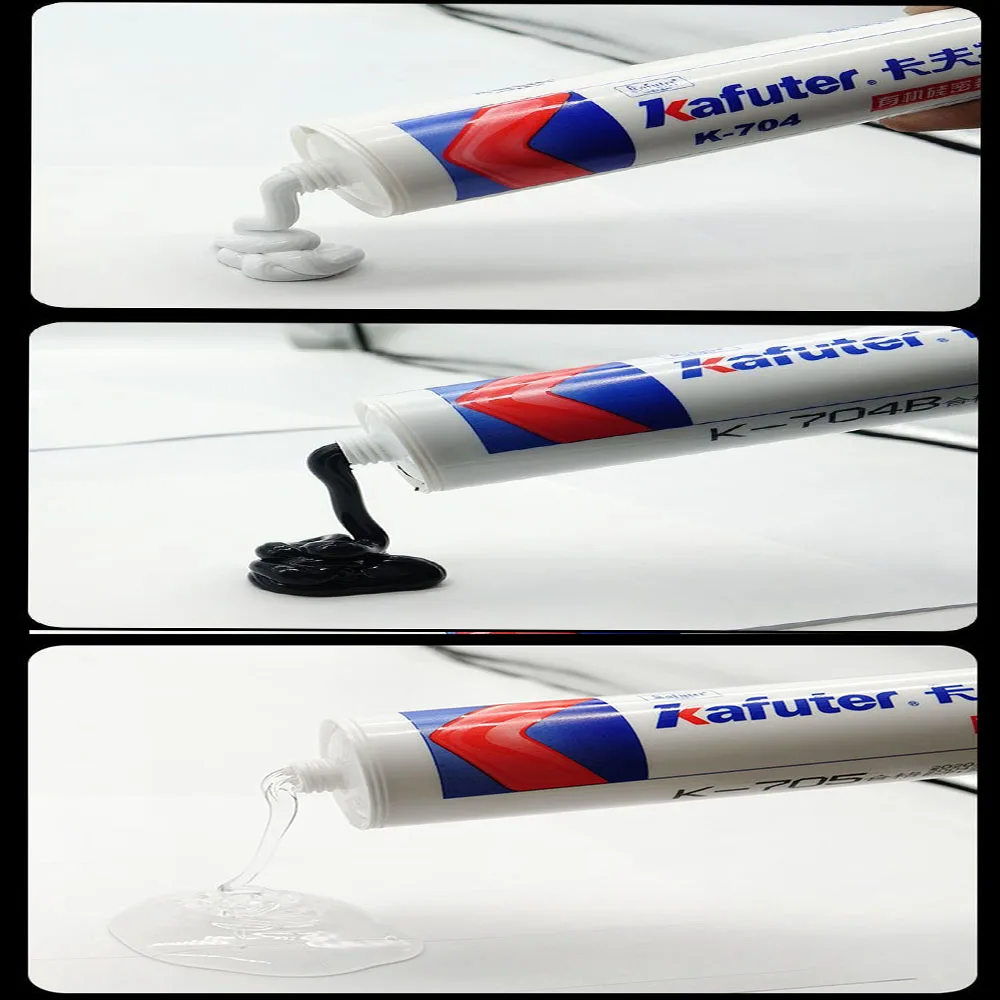 300ML K-704 705 704B Silicone Rubber Insulating Electronic Seal Environmental Protection High Temperature Waterproof Adhesive