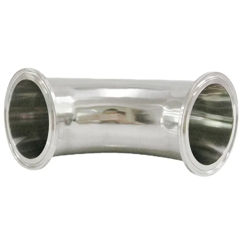 304 Aço Inoxidável Vacuum Elbow Pipe Fitting Fit Tri Clamp