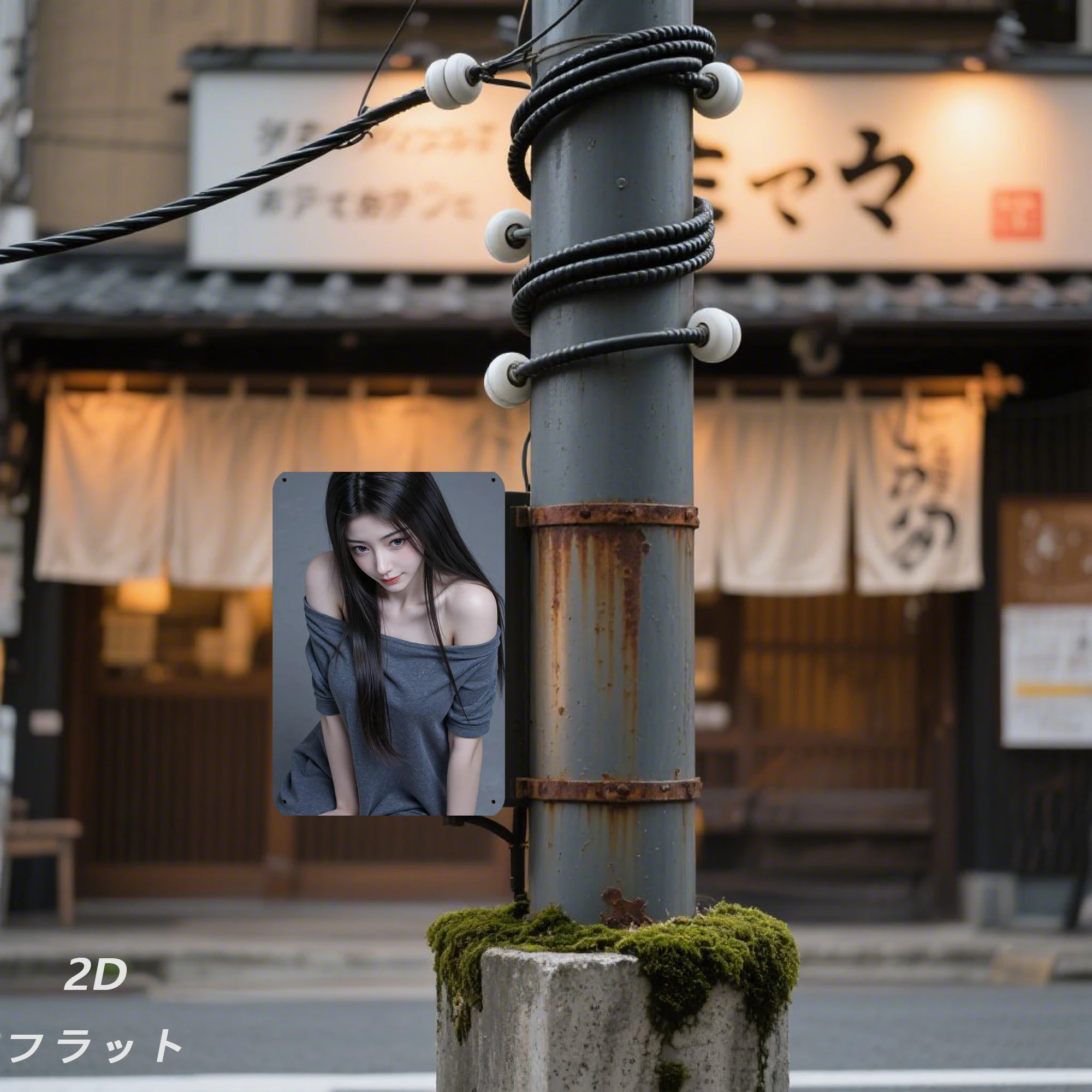 لافتة فنية معدنية: تصميم نسائي باللون الرمادي لجدار ديكور حفلات المنزل والمقهى والمرآب #5