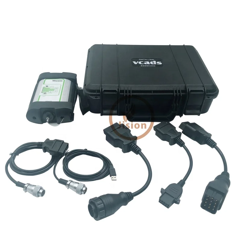 Vocom OEM# 88890300 Truck Bus Construction Machinery vadac Diagnostic Tool Instrument Detecting Scanner