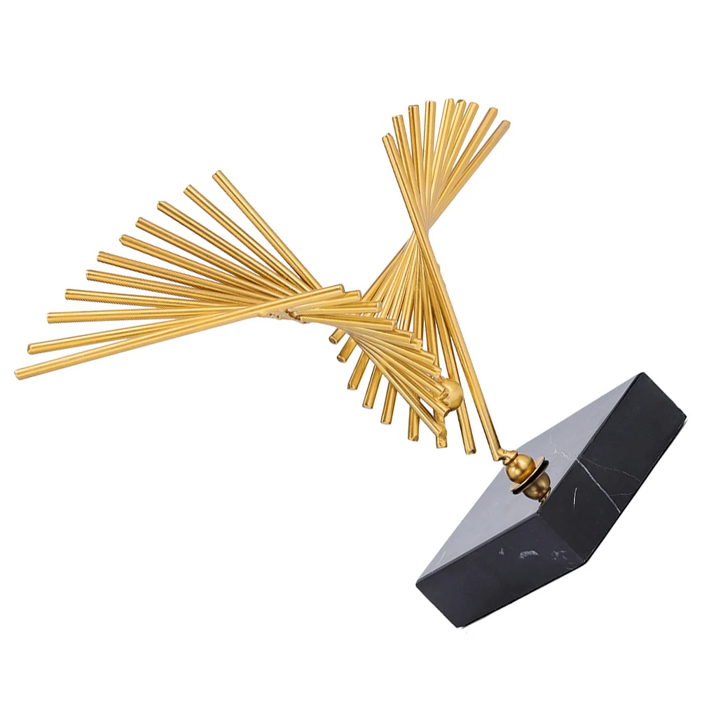 

Creative Iron Ornaments Metal Art Decoration Abstract Sculpture Wrought Desktop Bookshelf Ornament Unique Mount Adornment For