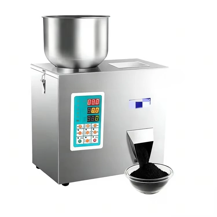 Medical and beverage desktop automatic grain dispensing filling machine, high-precision 99% filling accuracy, suitable