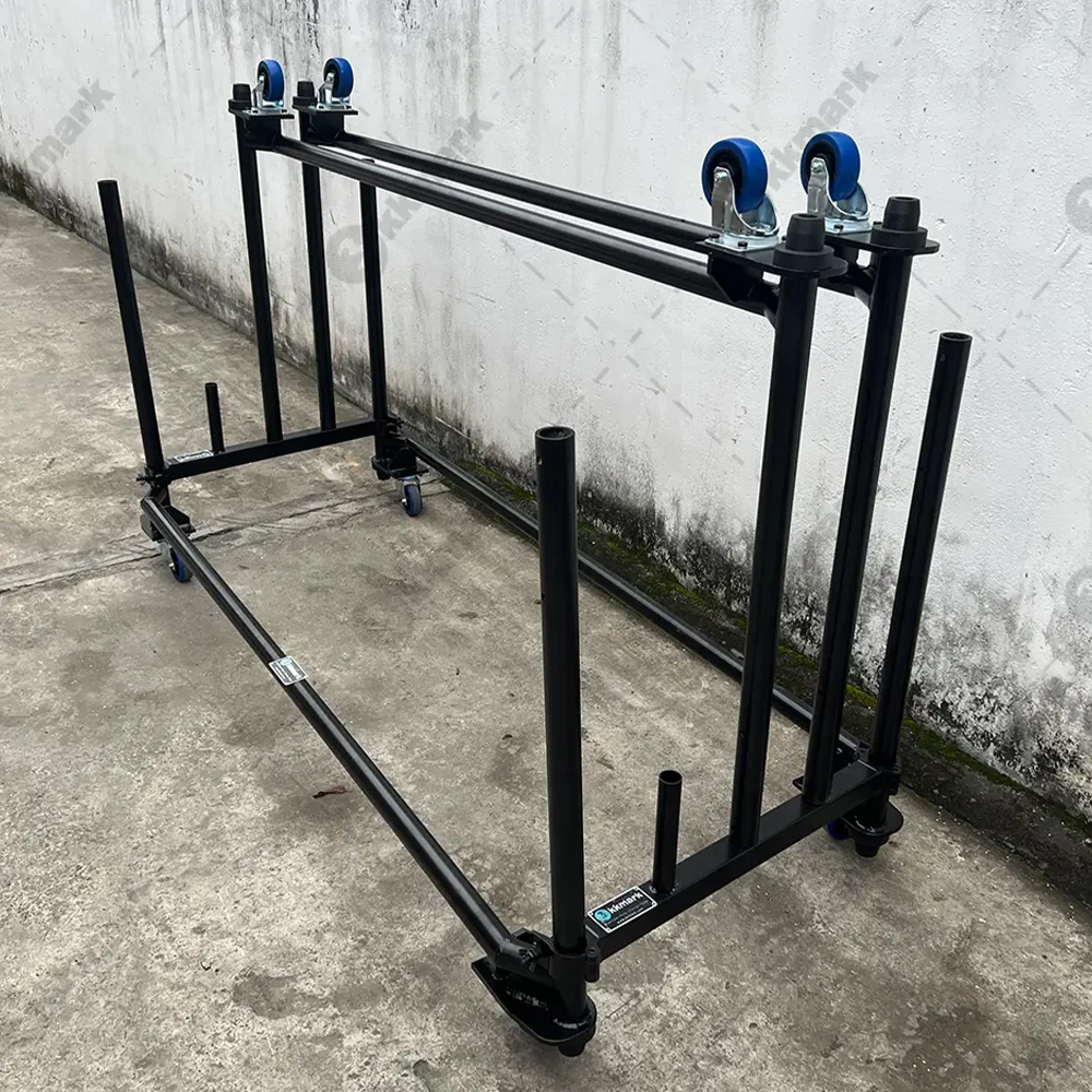 

Kkmark Custom Size Detachable Convert Into Leg Stands Pre Rig Truss 5 Leg Dolly Carts for PRT Truss