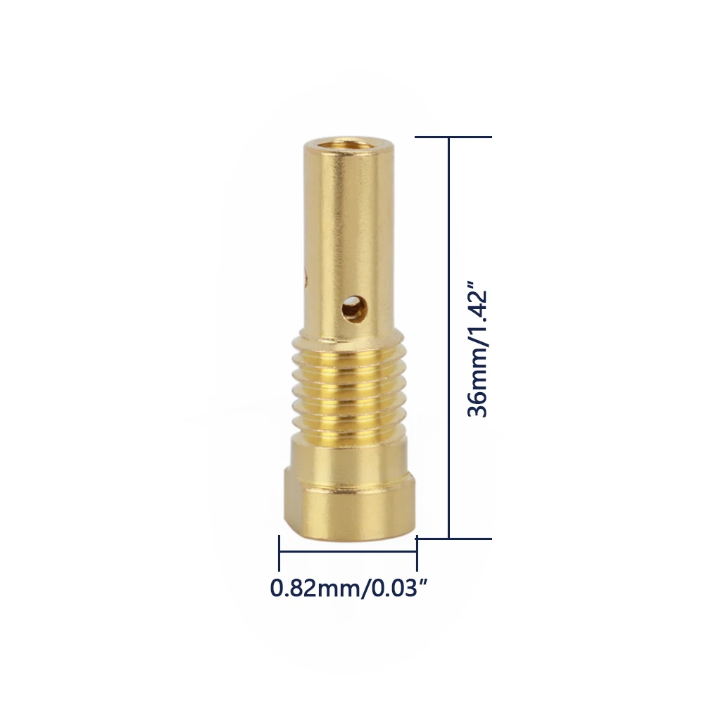 7 pezzi punte per ugelli senza gas per Century FC90 alimentazione a filo animato K3493-1 035 0.9mm FC90 saldatrice MIG torcia per saldatura Accessori per saldatura