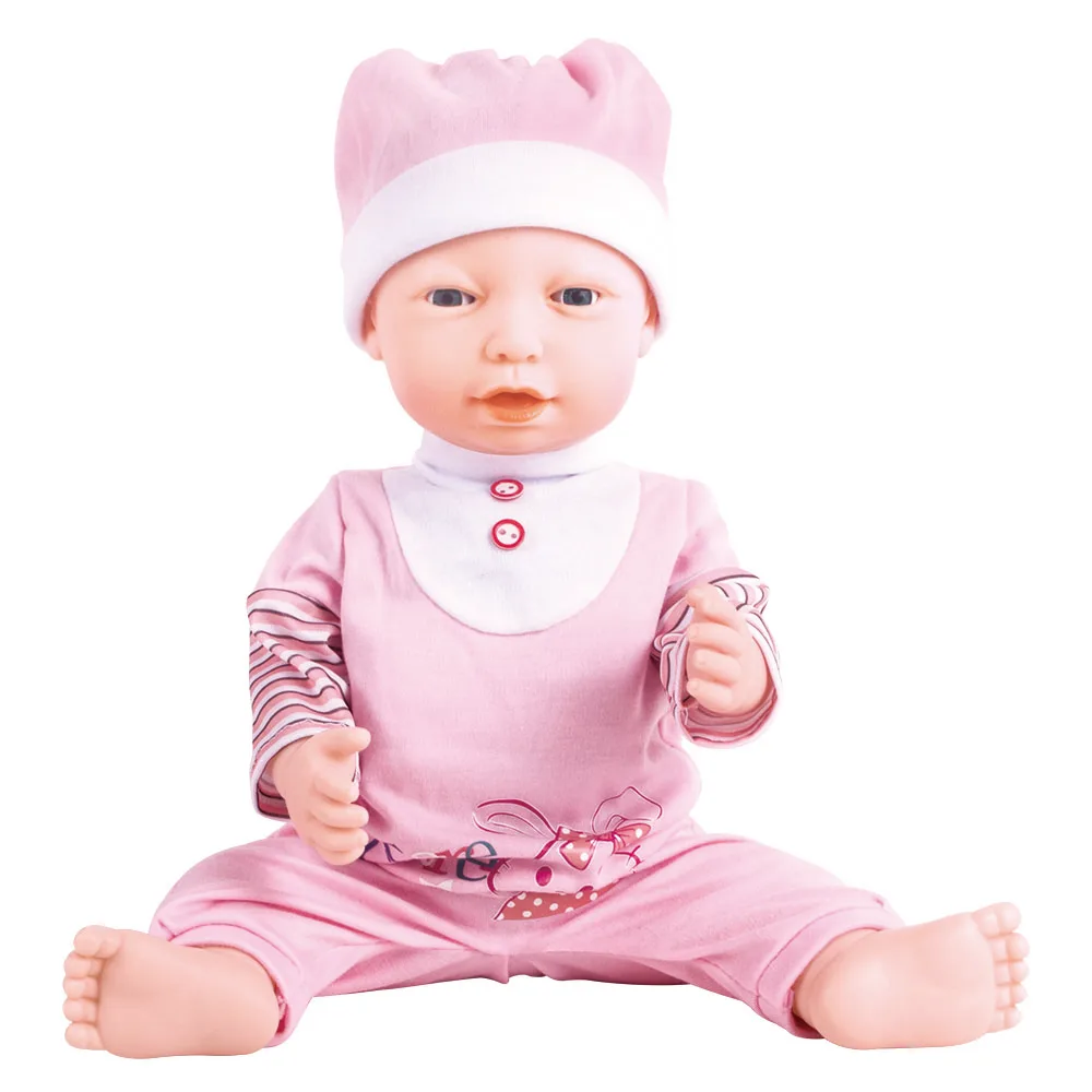 Funny Sucking Baby Brand JJ with Electric Smart Breast-sucking Doll with Expression Happy Children's Accompany Toy Size 18-inch