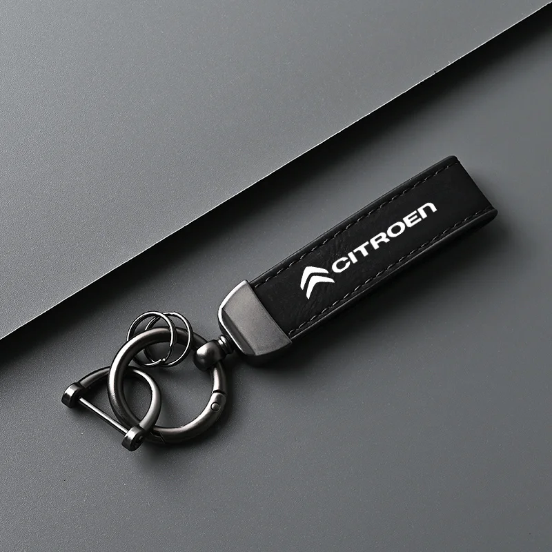 جلد الغزال سيارة المفاتيح مفتاح سلسلة مكافحة فقدان لسيتروين C1 DS3 C2 C3 Vts C4 Saxo C4L C5 C6 C8 كسارا C3-XR بيكاسو اكسسوارات