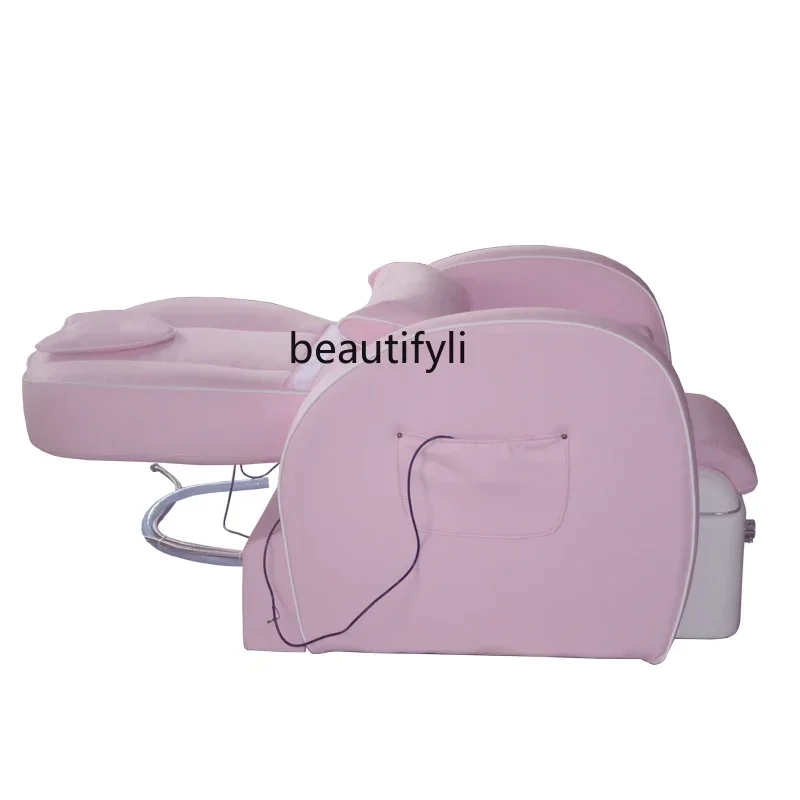 

new styleElectric Manicure Couch Reclinable Foot Bath Foot Massage Sofa Single Beauty Eyelash Massage Sofass 1001