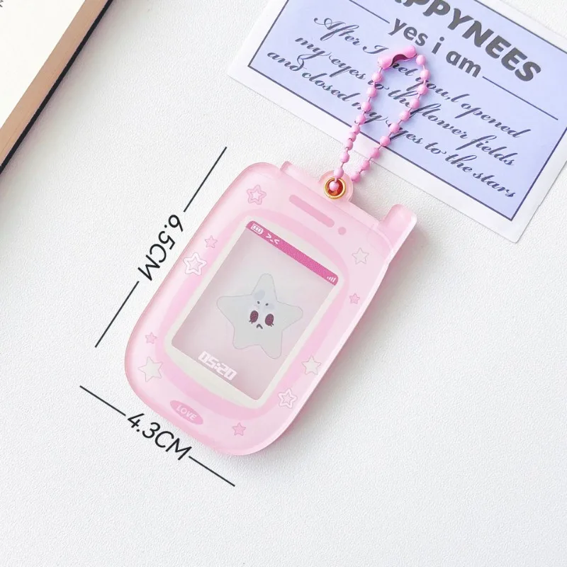 2024 Original Ins Practical Hot Selling Star Mobile Phone 1 Inch ID Card Brick Goo Goo Tray Acrylic Hard Card Sleeve