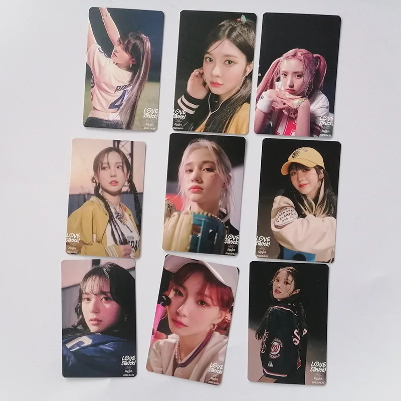 Kep1er-Mini Façades "LOVE iceUCK" Same Small Postcard, Fan Collection Card