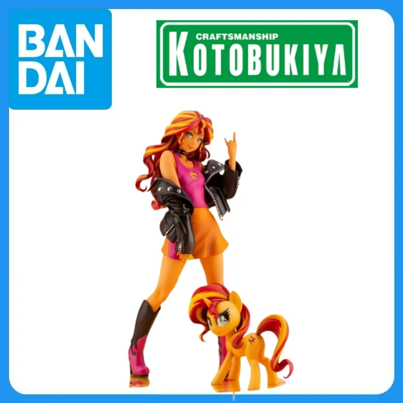 In Stock Genuine Kotobukiya My Little Pony Sunset Shimmer Bishoujo Statue My Little Pony Bishoujo Series Anime Cartoon Model Toy
