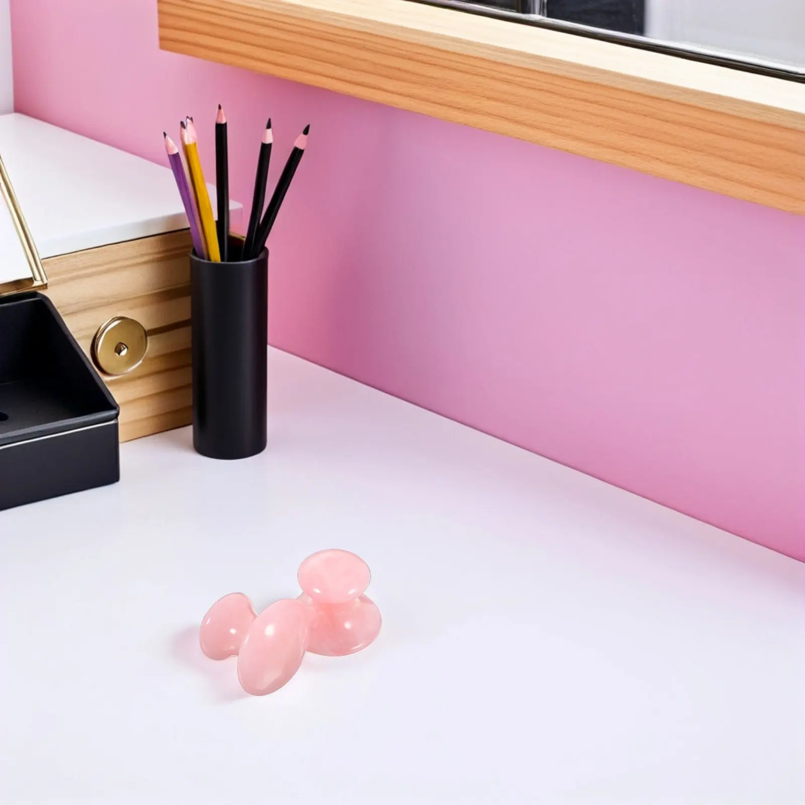 4Pcs Resin Mushroom Facial Massager Tool Gua Sha Scraping Device for Face Sculpting Skincare Absorption Portable Face Contour
