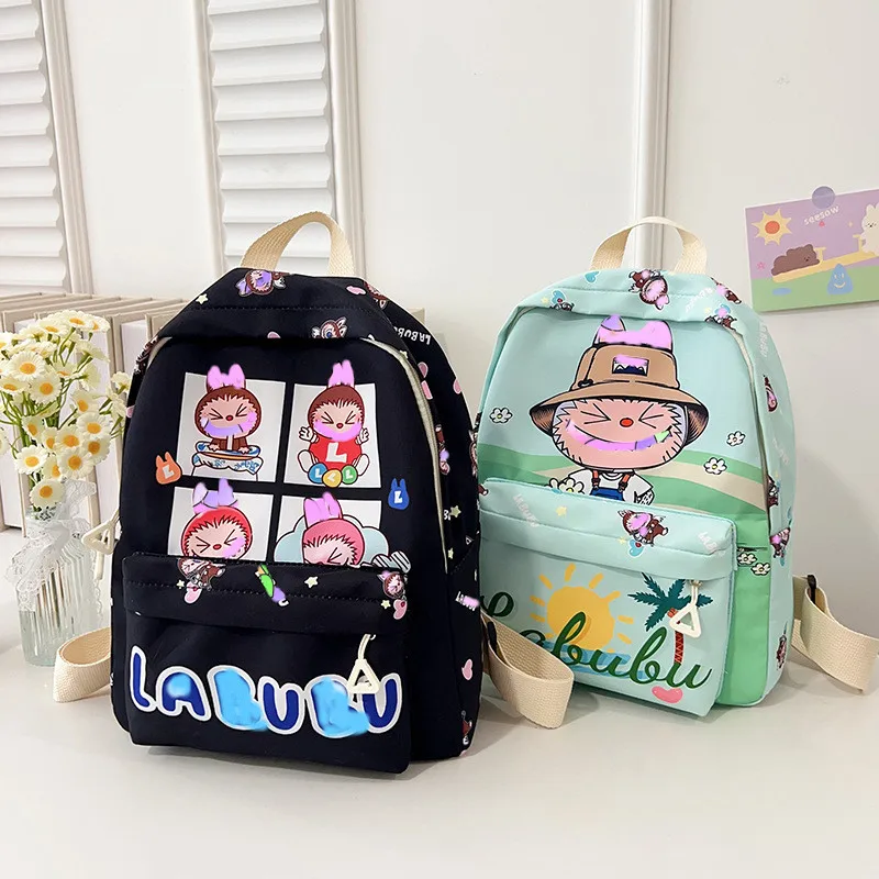 

miniso Shoulder Bag New Kindergarten Baby New Cartoon Cute for 12labu Children's Schoolbag Cartoon Boy Girl Handbag