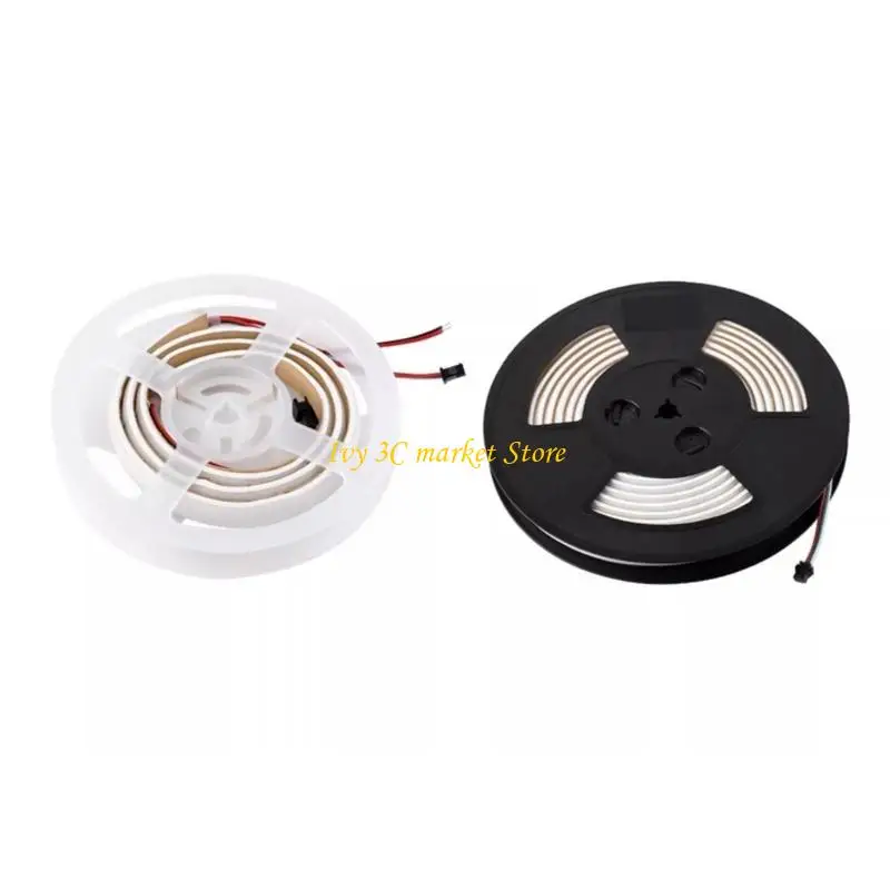 D7YC 1M 5M RGBWC COBs LED Strips With WS2812B Chip 1428 LEDs Per Meter IP65 Waterproof