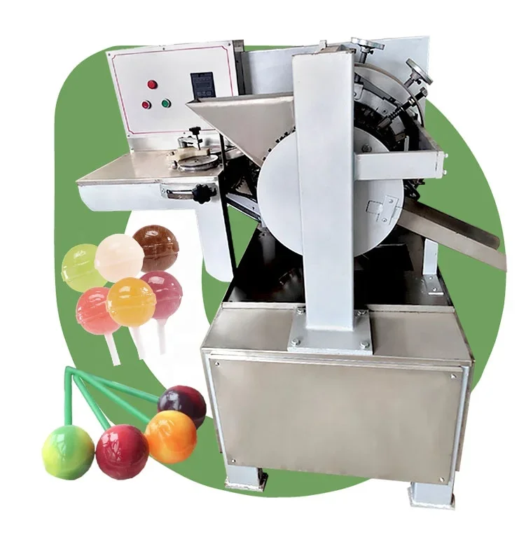 Hard Candy Formimng Machine Small Flat Lollipop Production Line