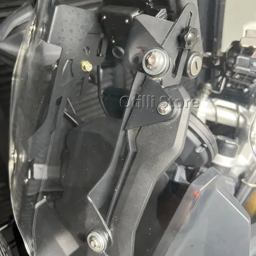 Motorcycle Accessories GPS Navigaton Plate Bracket FOR BMW F750GS F850GS F750 F850 GS F 850GS 2018- Windscreen Adjusters view 3